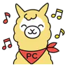 ごきげんなアルパカくん
